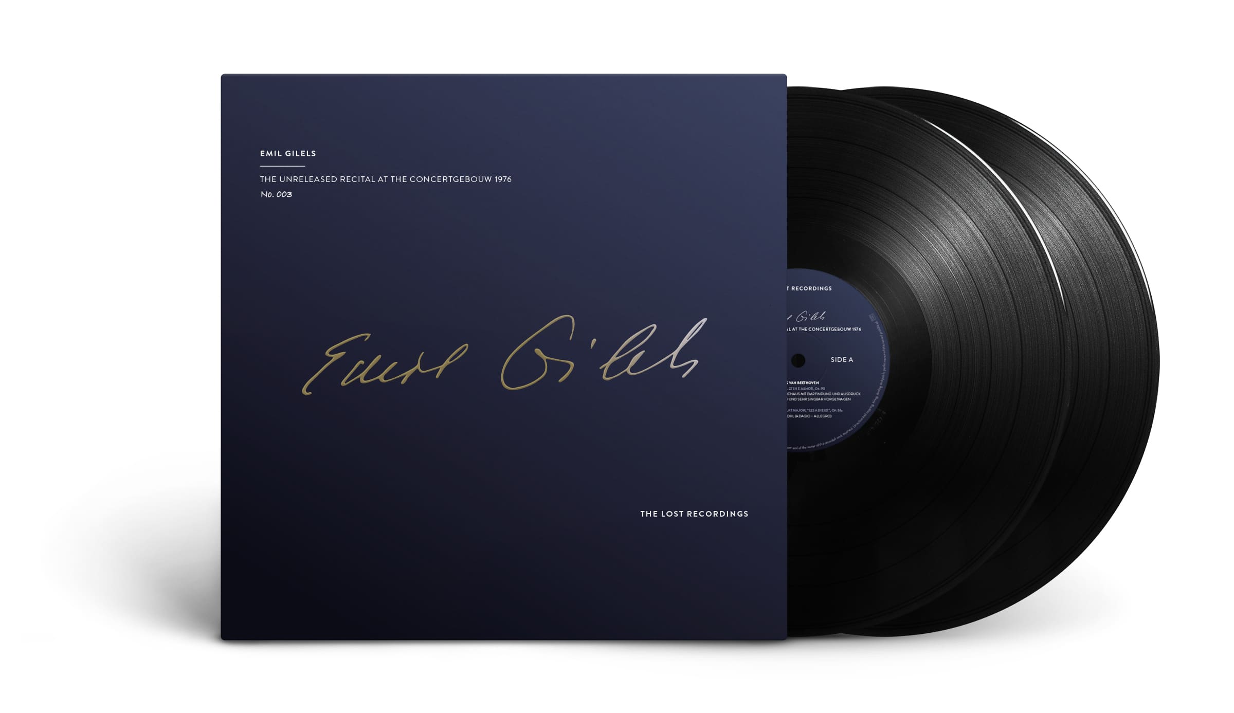 Emil Gilels - The Unreleased recitals at the Concertgebouw 1976 - Double vinyle