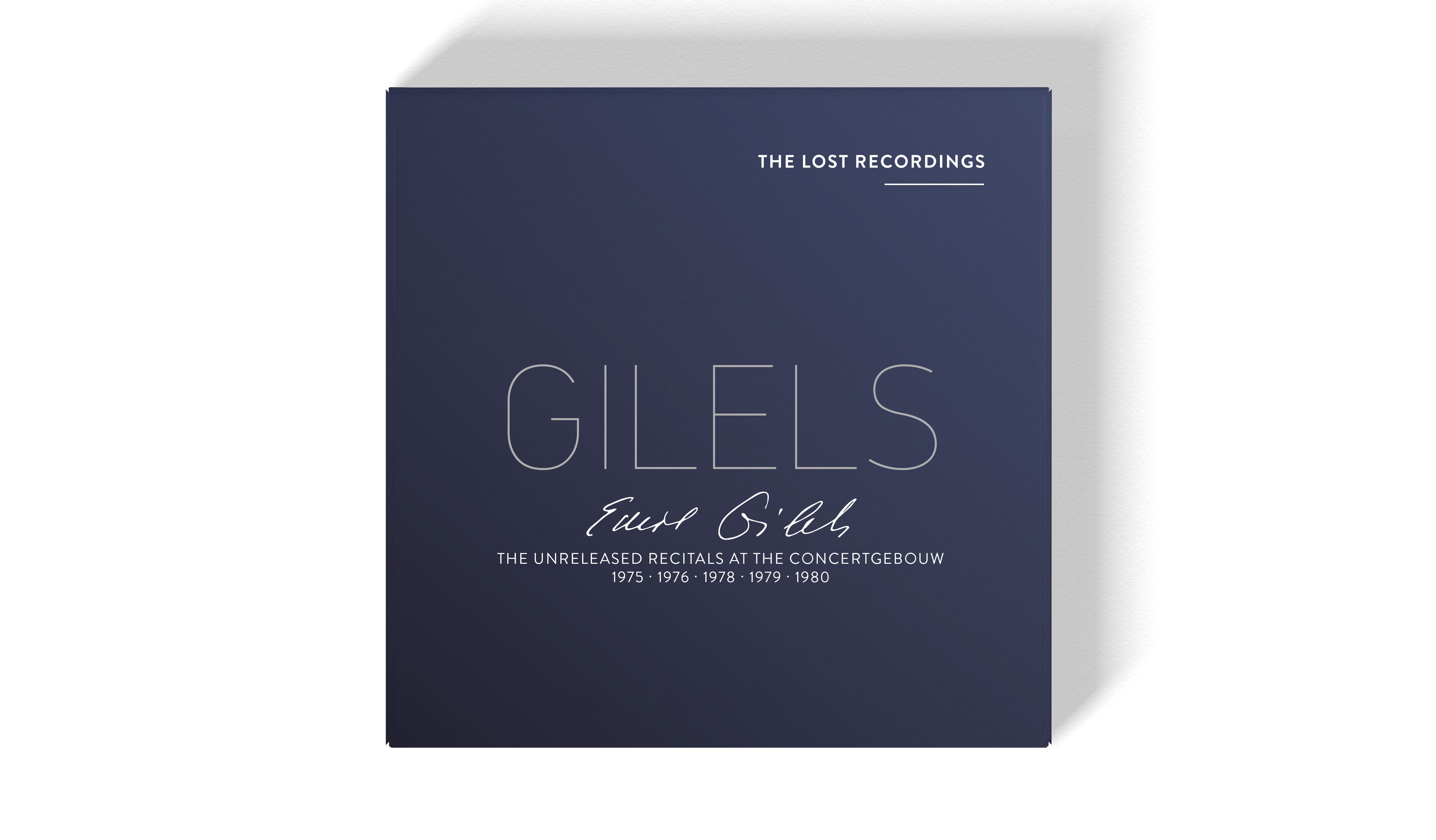 Emil Gilels - The Unreleased recitals at the Concertgebouw - Coffret 5 CD