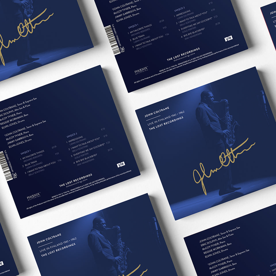 JOHN COLTRANE - LIVE IN FINLAND 1961 • 1962 - DOUBLE UHQCD
