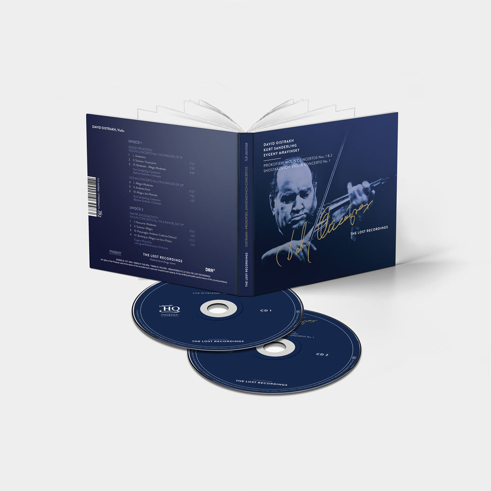DAVID OISTRAKH - PROKOFIEV & SHOSTAKOVICH CONCERTOS - DOUBLE UHQCD