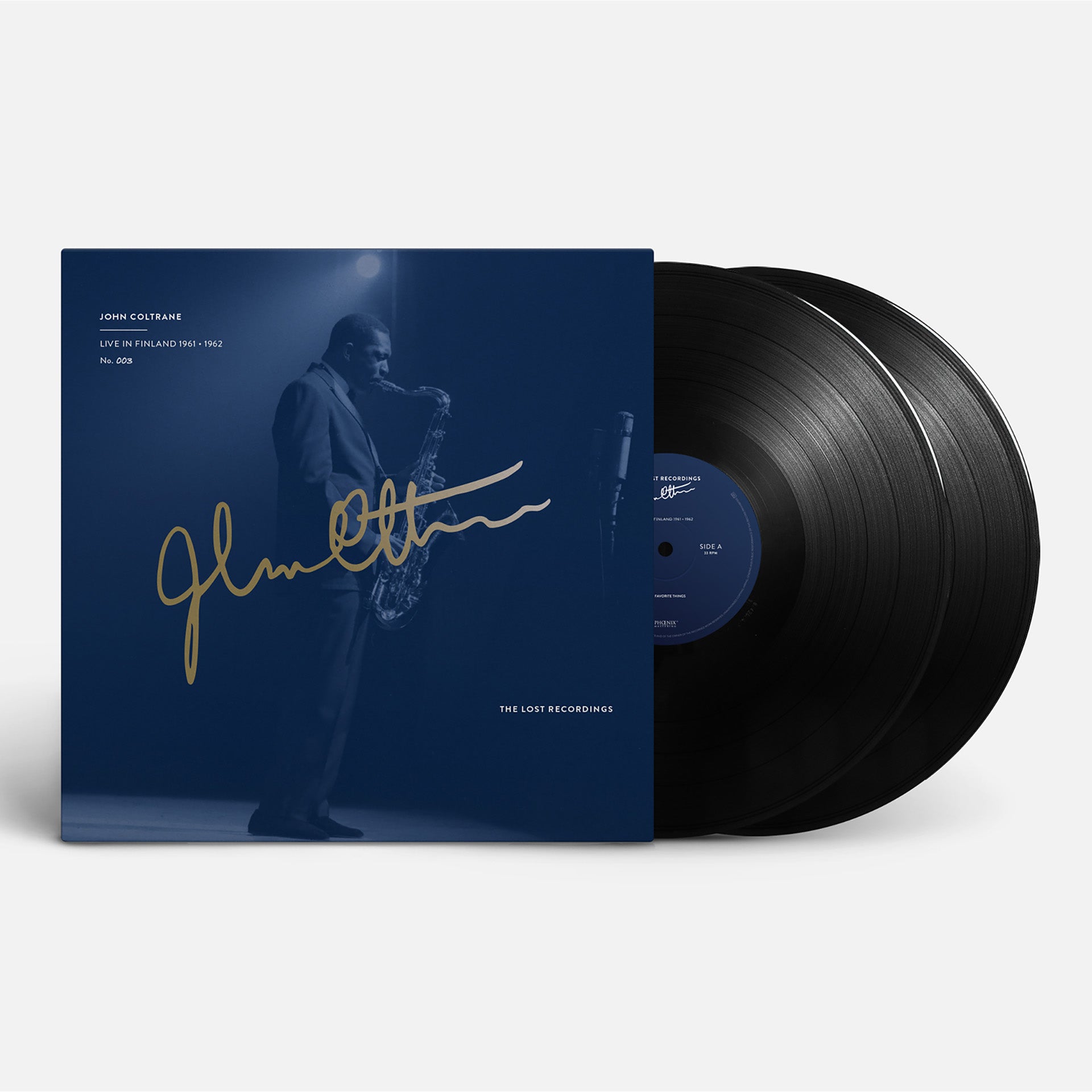 JOHN COLTRANE - LIVE IN FINLAND 1961 • 1962 - DOUBLE VINYLE