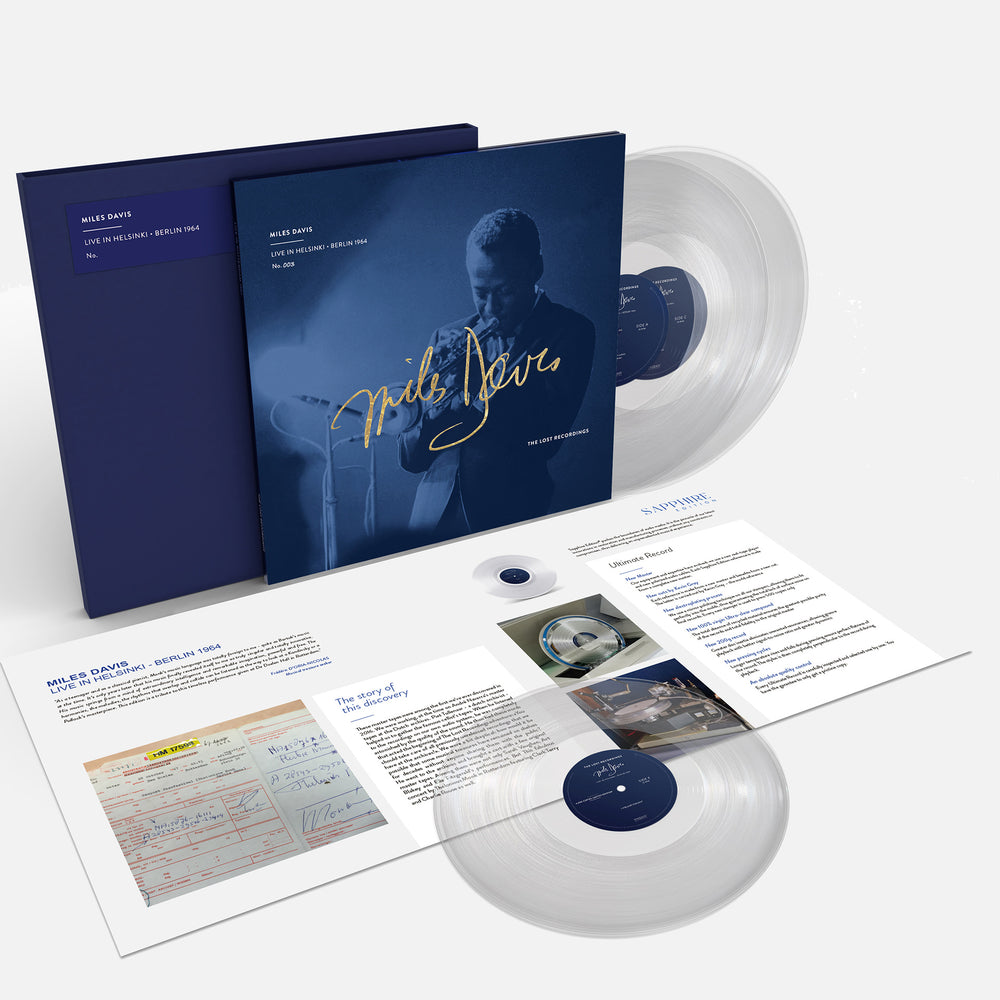 MILES DAVIS - LIVE IN HELSINKI • BERLIN 1964 - SAPPHIRE EDITION®