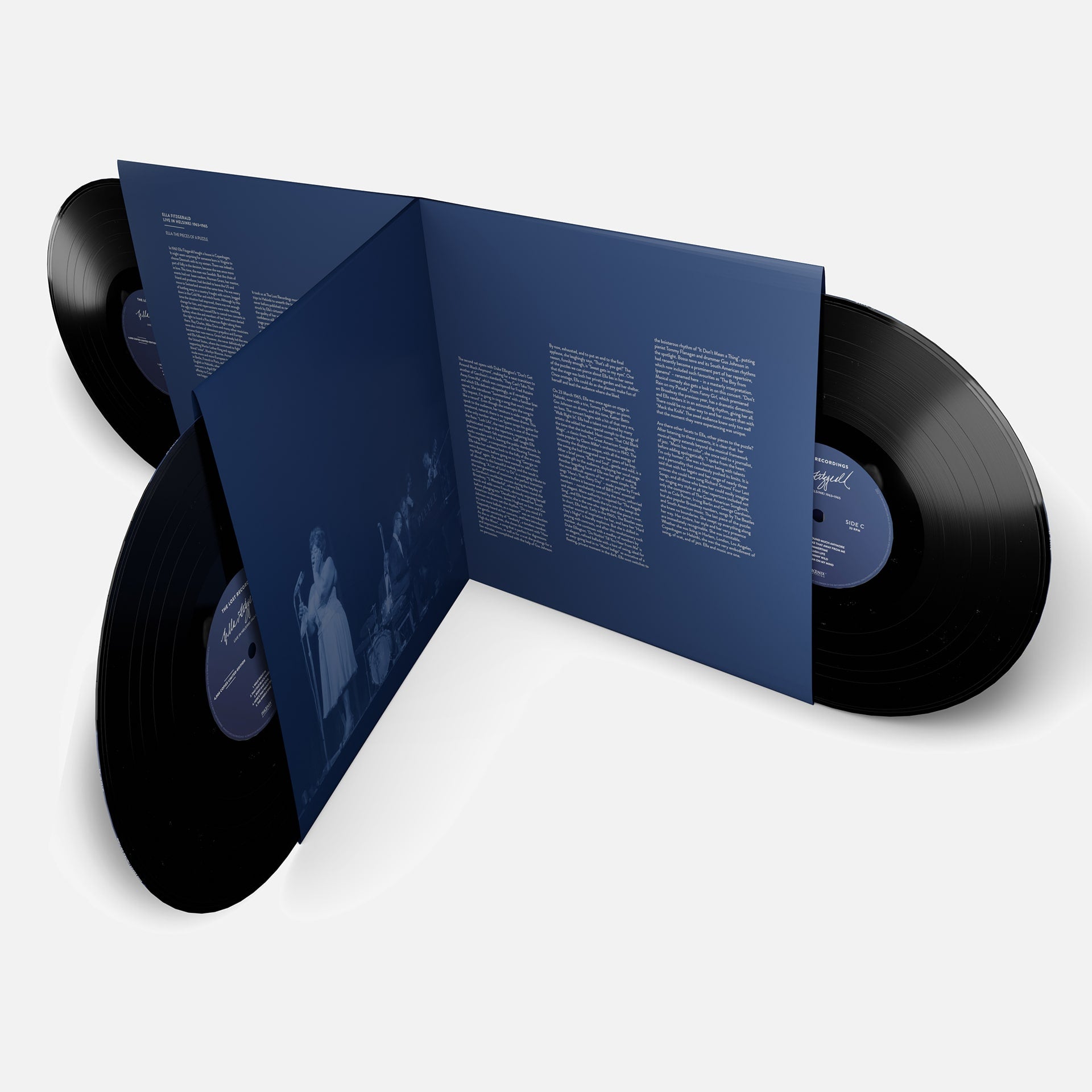 【Ella】カン6 ワン1 Ella Fitzgerald – Live in Helsinki 1963 • 1965 – Triple Vinyl