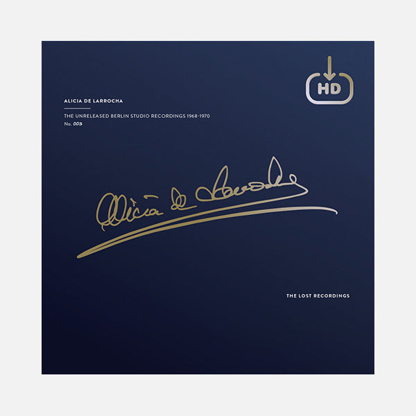 ALICIA DE LARROCHA - THE UNRELEASED BERLIN STUDIO RECORDINGS 1968 • 1970 - TELECHARGEMENT HD