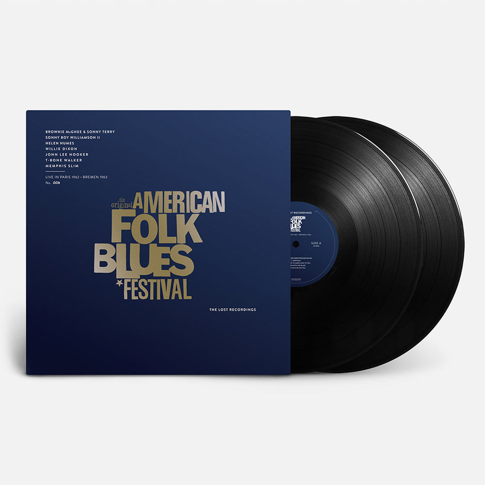 AMERICAN FOLK BLUES FESTIVAL - LIVE IN PARIS 1962 • BREMEN 1963 - DOUBLE VINYLE