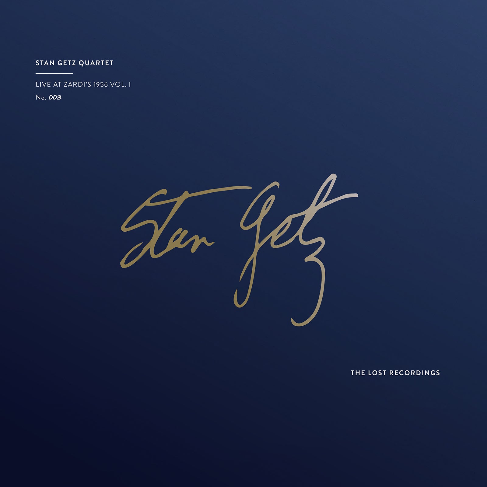 Stan Getz – Live at Zardi's 1956 Vol. I – Double Vinyl