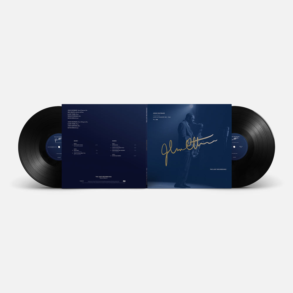 JOHN COLTRANE - LIVE IN FINLAND 1961 • 1962 - DOUBLE VINYLE