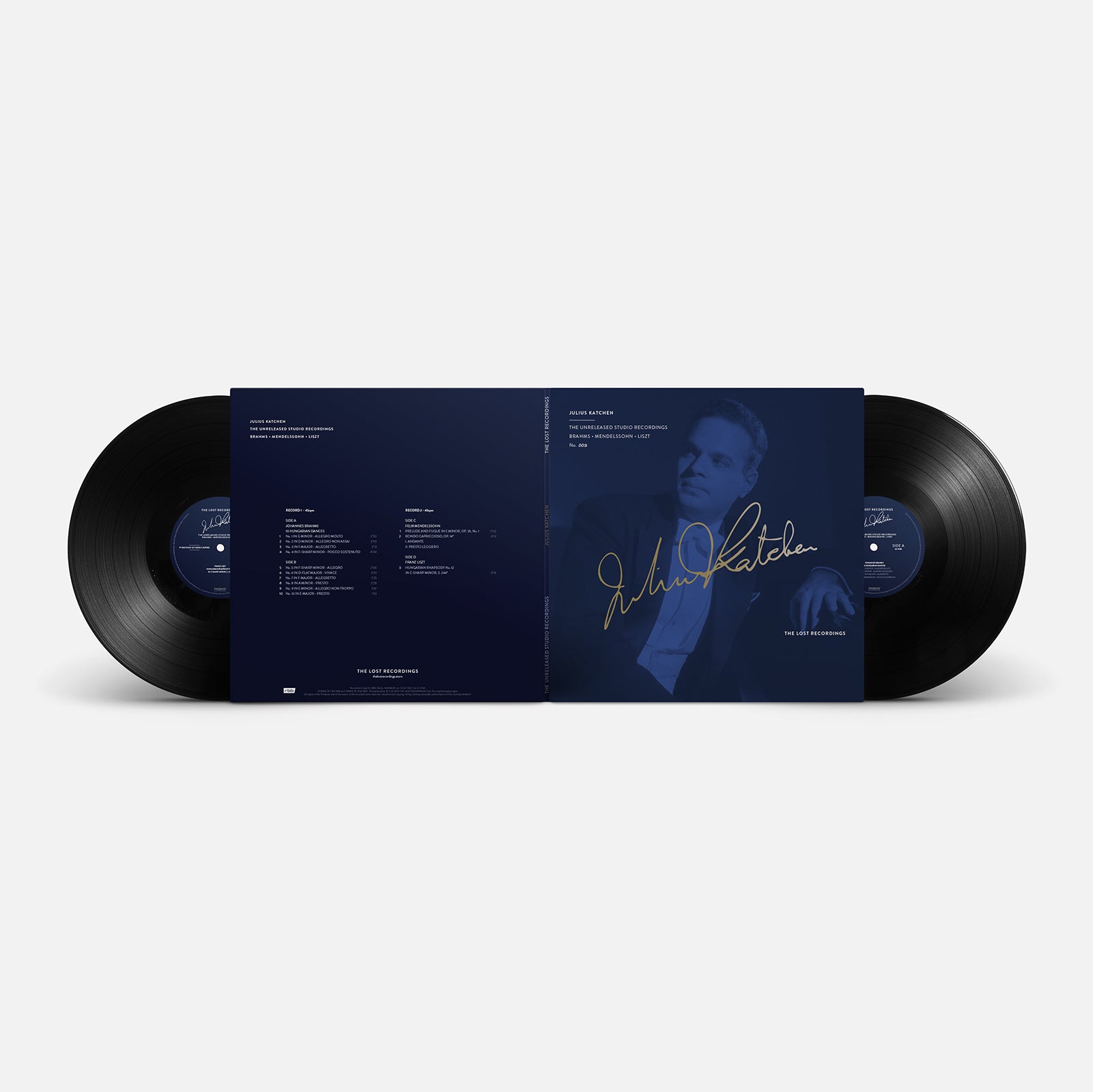 Julius Katchen – The Unreleased Studio Recordings – Double Vinyl