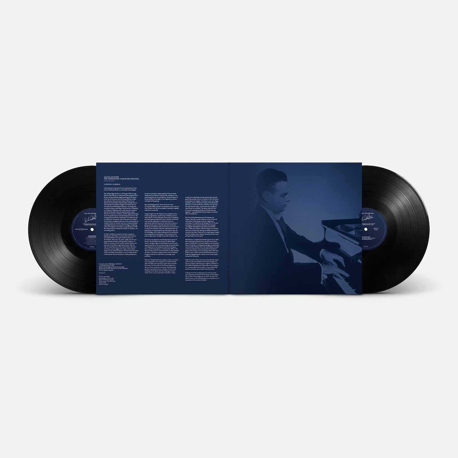 Julius Katchen – The Unreleased Studio Recordings – Double Vinyl