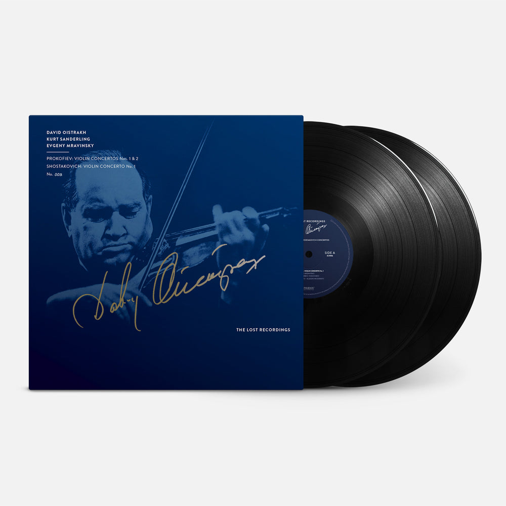 DAVID OISTRAKH - PROKOFIEV & SHOSTAKOVICH CONCERTOS - DOUBLE VINYLE