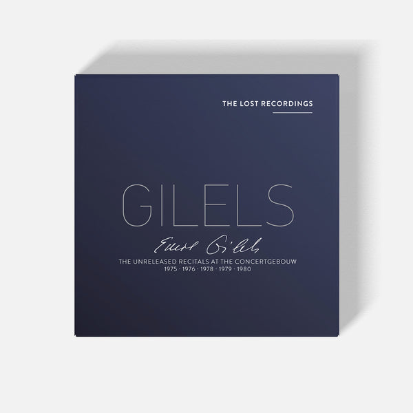 EMIL GILELS - THE UNRELEASED RECITALS AT THE CONCERTGEBOUW - 5 CD BOX SET