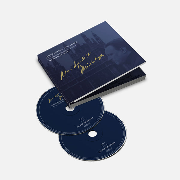 ARTURO BENEDETTI MICHELANGELI - THE LONDON RECORDINGS VOL. 1 - DOUBLE CD