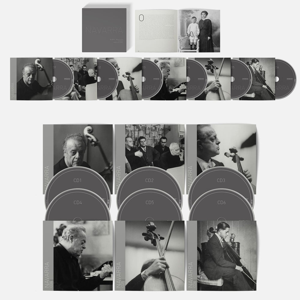 ANDRÉ NAVARRA - The Cello - 6CD BOX SET