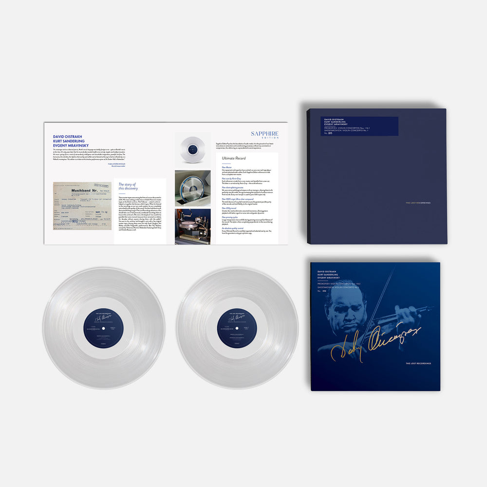 DAVID OISTRAKH - PROKOFIEV & SHOSTAKOVICH CONCERTOS - SAPPHIRE EDITION®