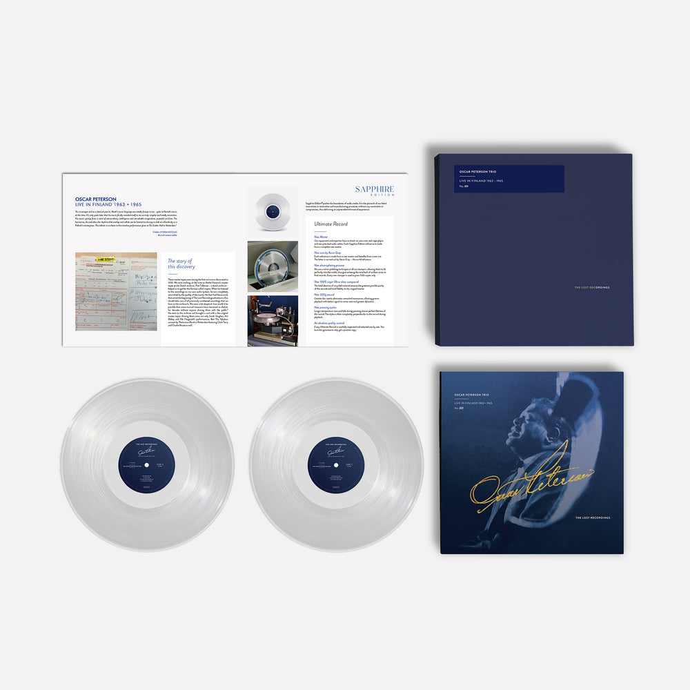 OSCAR PETERSON TRIO - LIVE IN FINLAND 1963 • 1965 - SAPPHIRE EDITION®