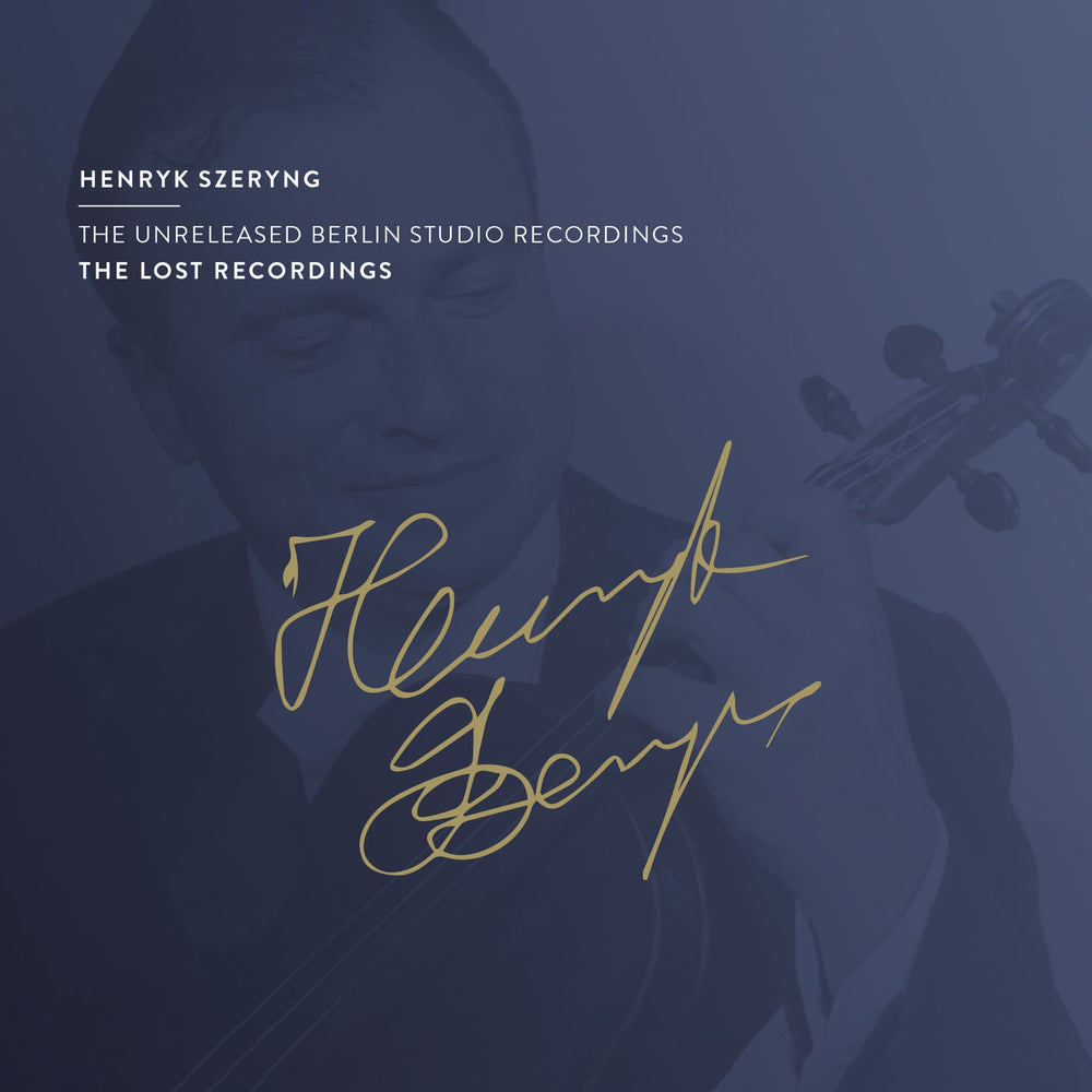 HENRYK SZERYNG - THE UNRELEASED BERLIN STUDIO RECORDINGS - DOUBLE CD