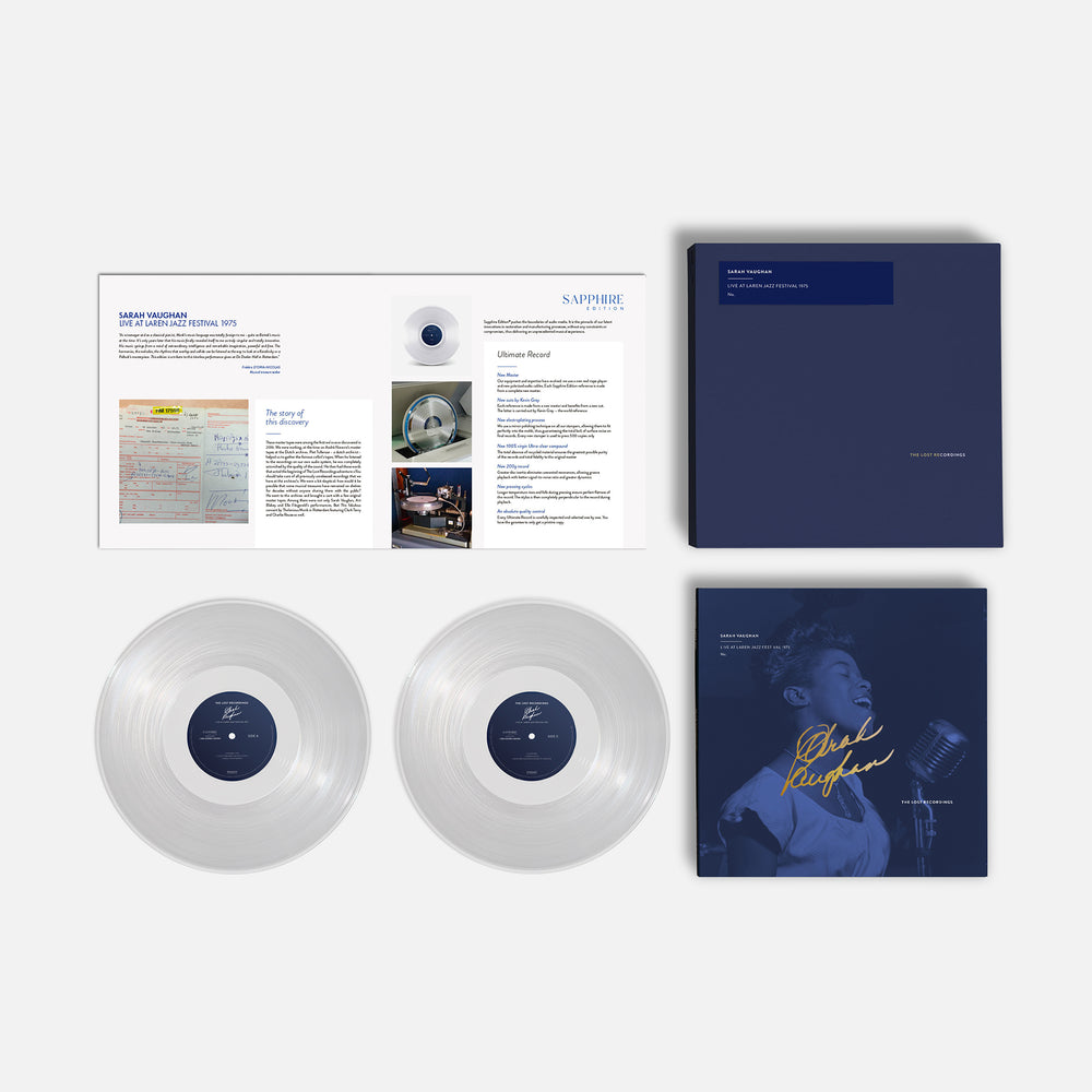 SARAH VAUGHAN - LIVE AT LAREN 1975 - SAPPHIRE EDITION®