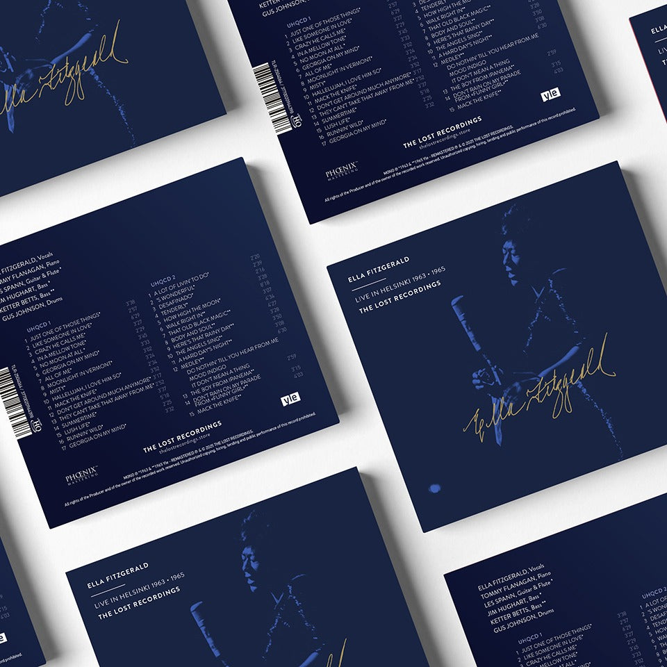 ELLA FITZGERALD - LIVE IN HELSINKI 1963 • 1965 - DOUBLE UHQCD