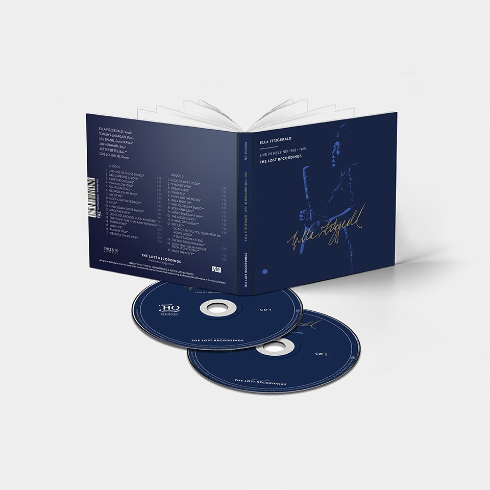 ELLA FITZGERALD - LIVE IN HELSINKI 1963 • 1965 - DOUBLE UHQCD