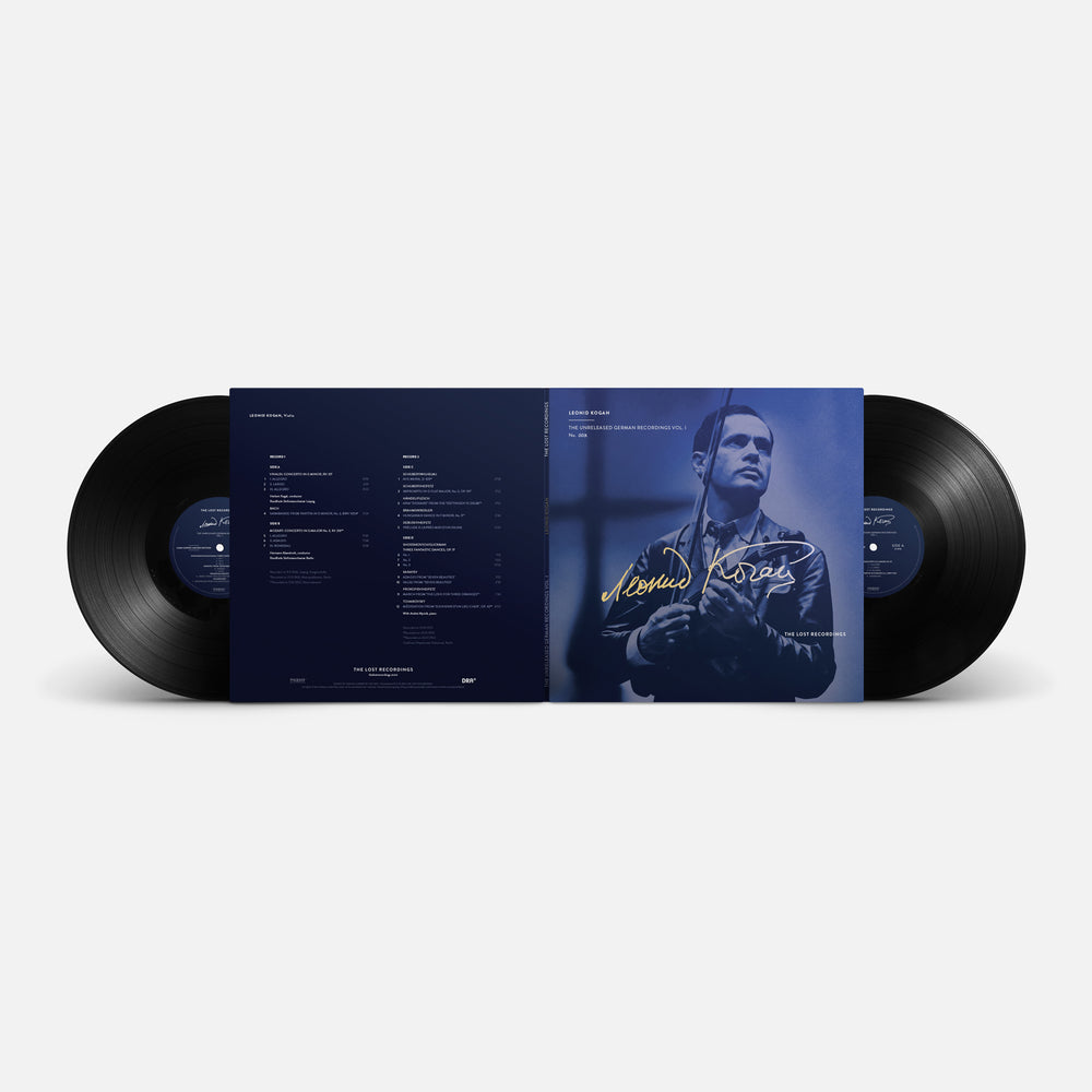 LEONID KOGAN - The Unreleased German Recordings Vol. I - Double Vinyle - gatefold extérieur