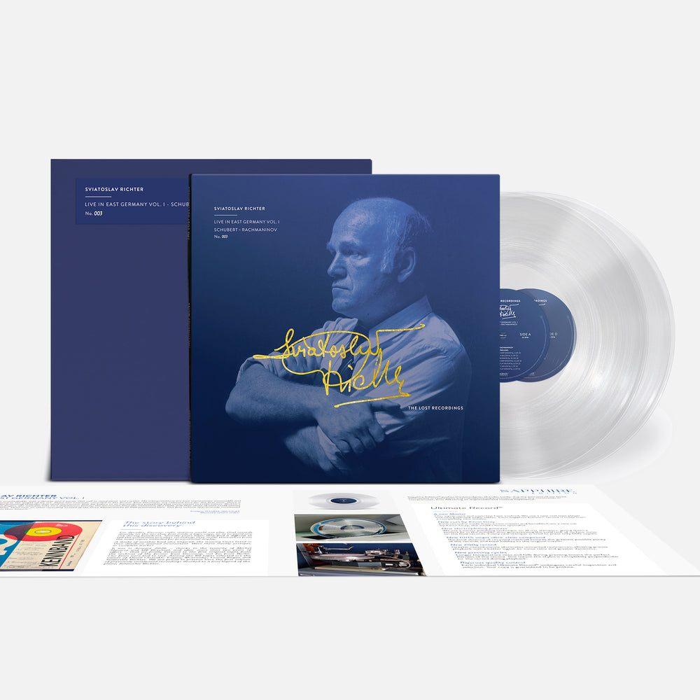 SVIATOSLAV RICHTER - Live in East Germany Vol. I - Sapphire Edition - face avant du coffret