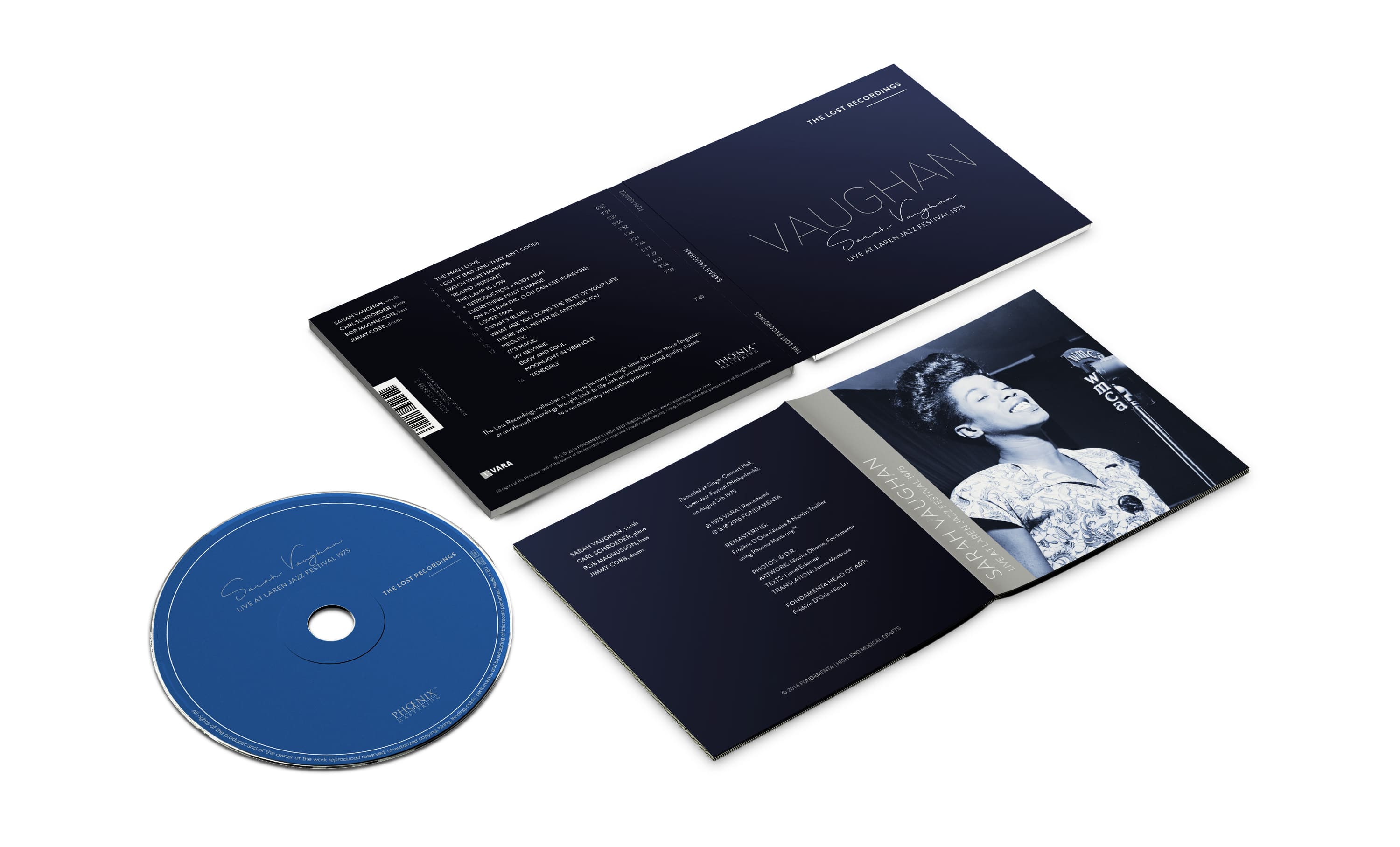 Sarah Vaughan - Live at Laren Jazz Festival 1975 - CD