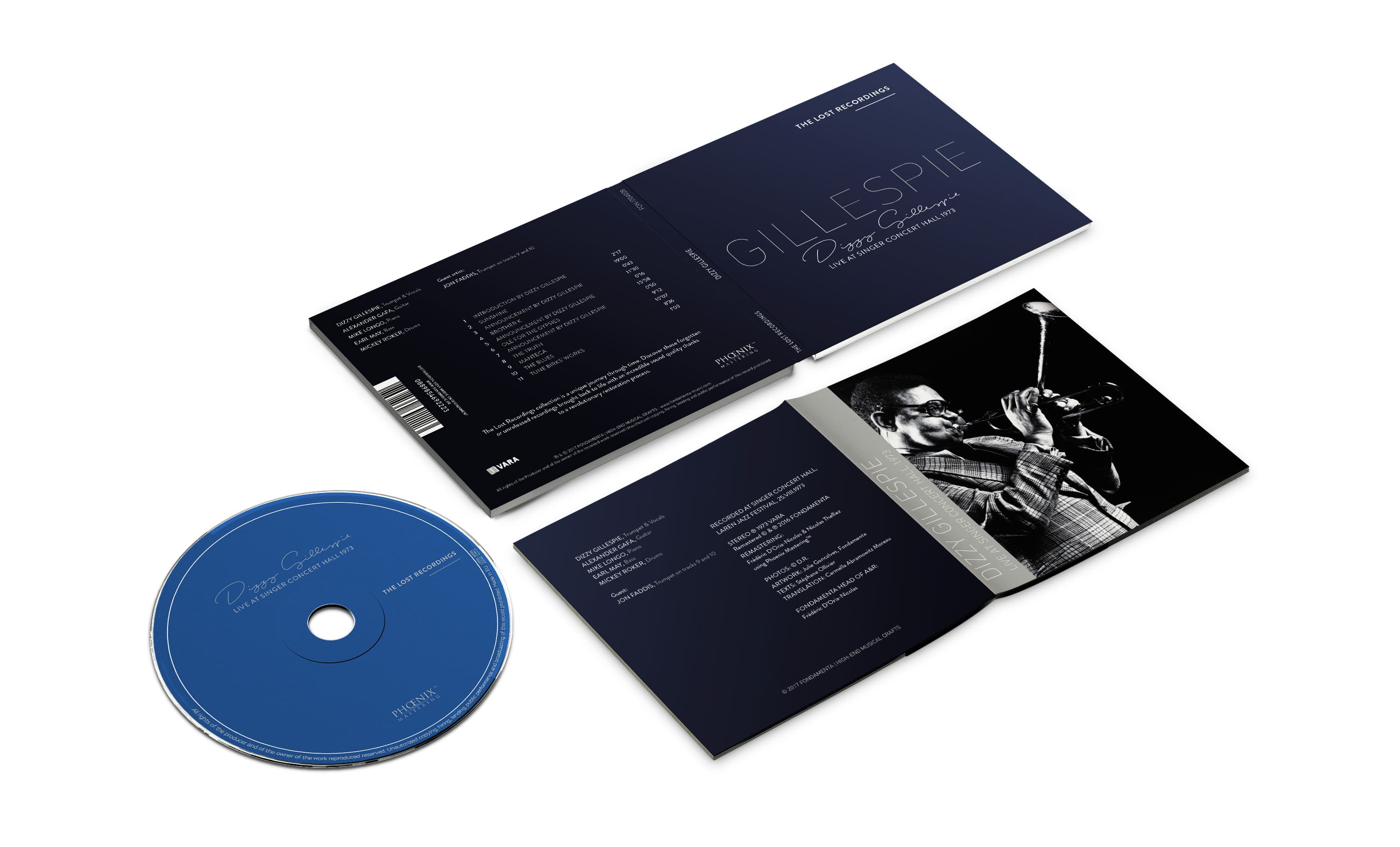 Dizzy Gillespie - Live at Singer Concert Hall - 1973 - CD