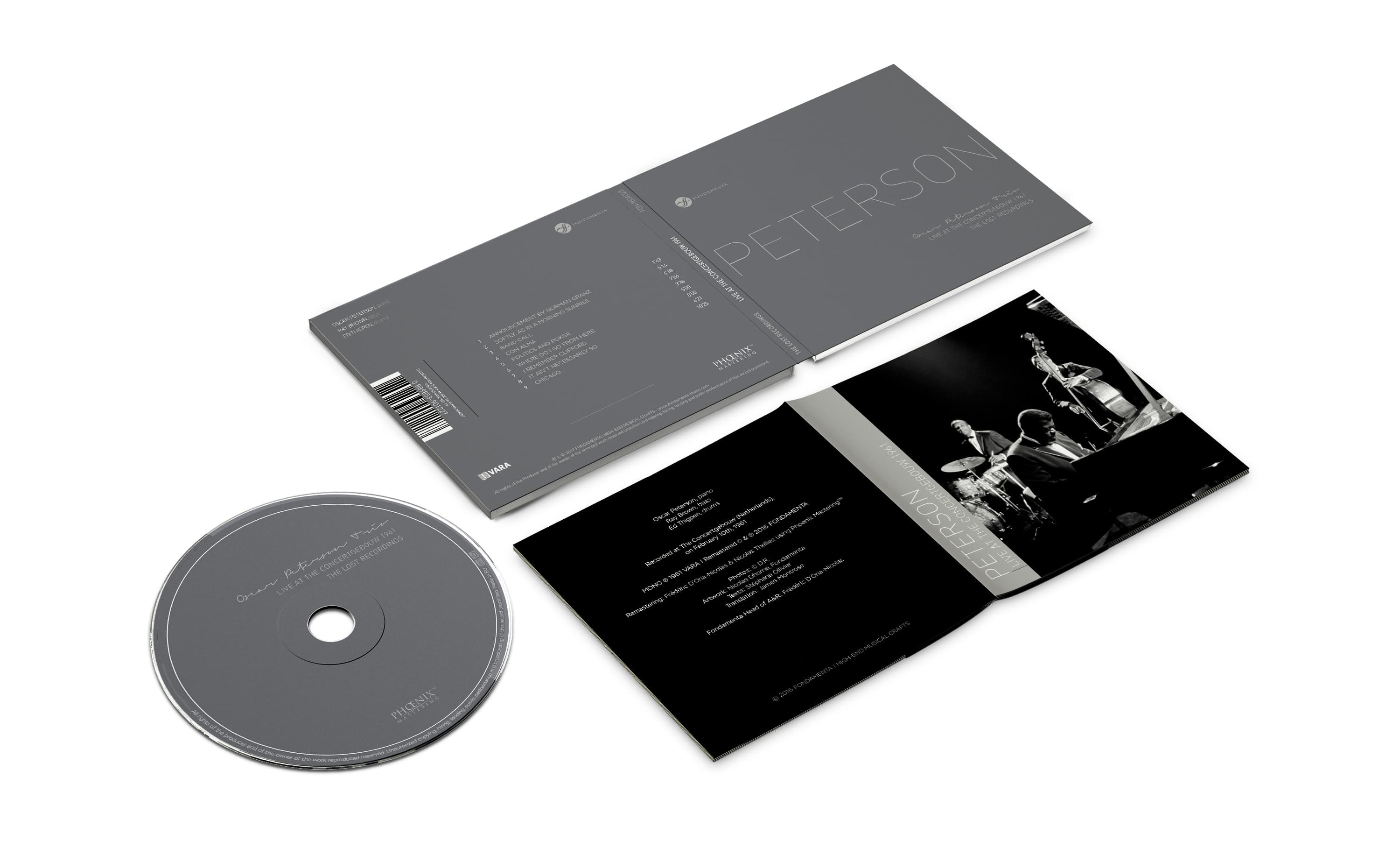 Oscar Peterson - Live at the Concertgebouw 1961 - CD