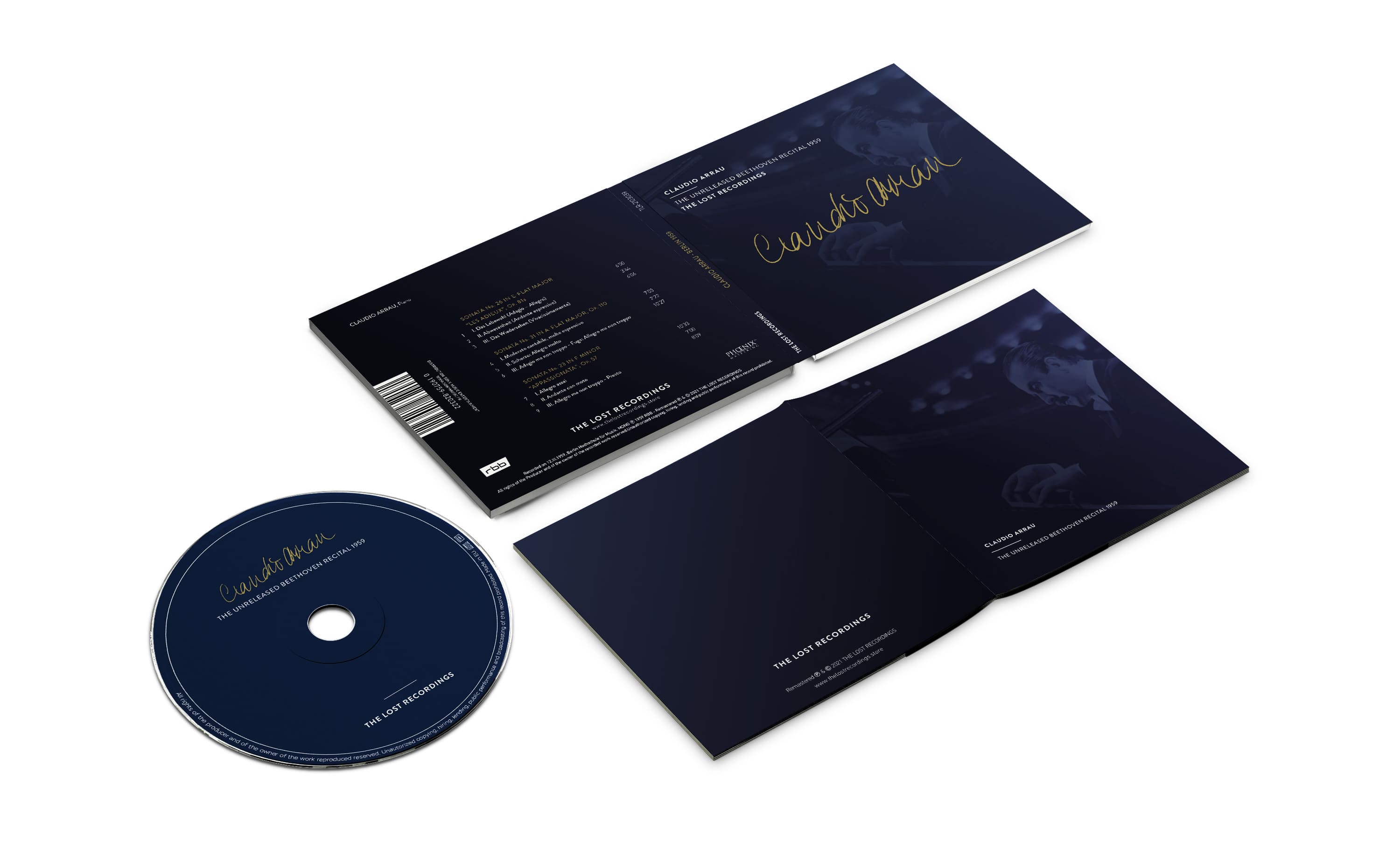 Claudio Arrau - The unreleased Beethoven Recital 1959 - CD