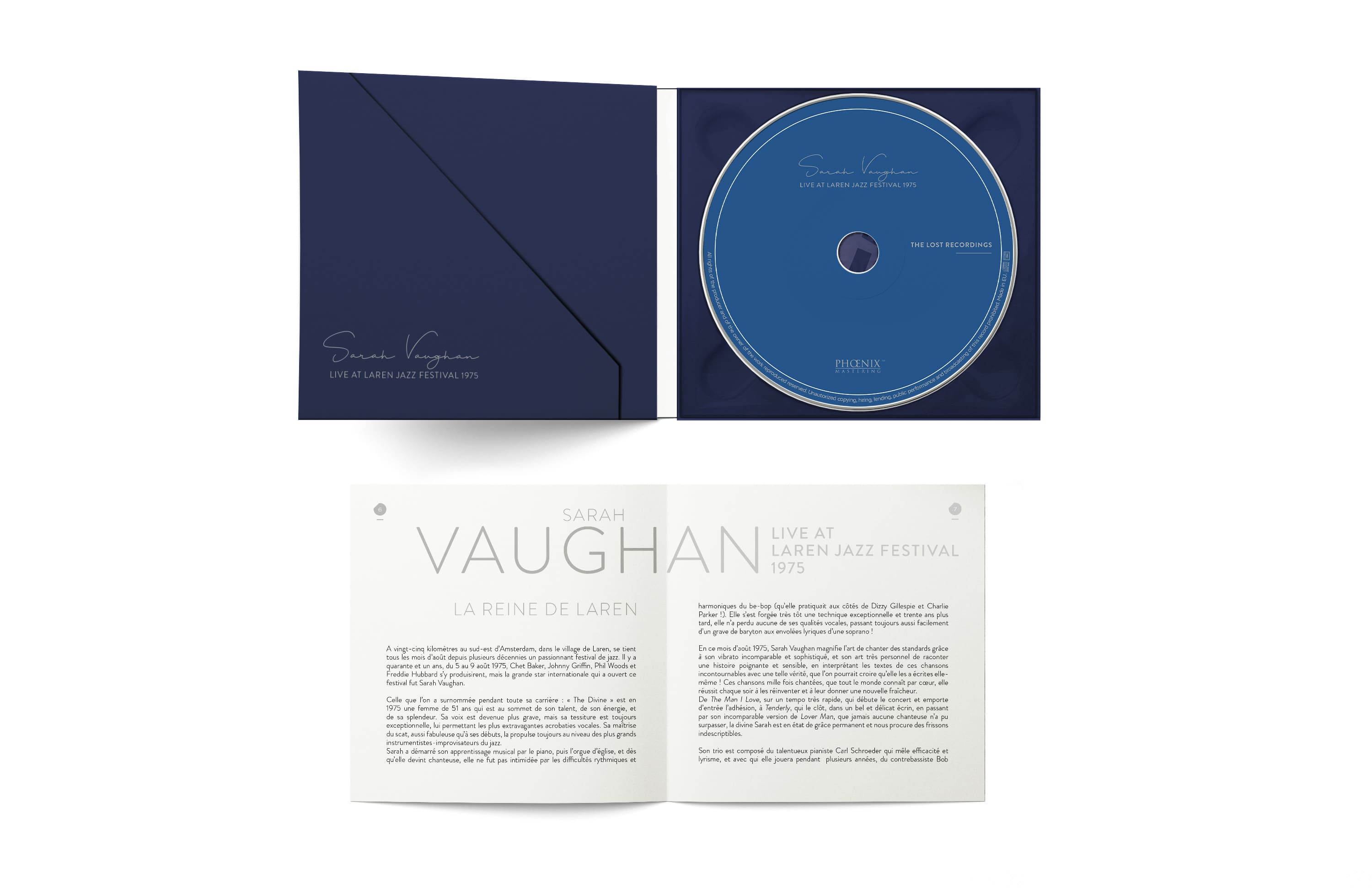 Sarah Vaughan - Live at Laren Jazz Festival 1975 - CD