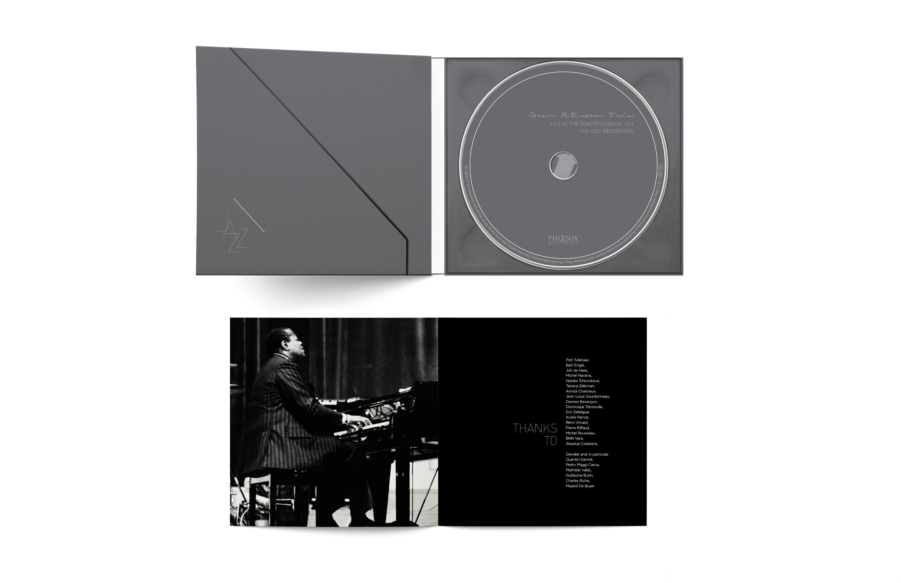 Oscar Peterson - Live at the Concertgebouw 1961 - CD
